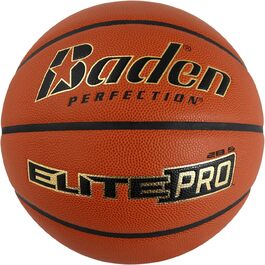 Баскетбольний м'яч Baden Elite Pro NFHS для залу, мікрофібра, офіційний розмір для школи