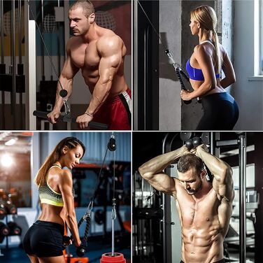 Кабель для тренажера Taeku: тріцепс, лат-тяга, тренажер підйому на біцепс, силові тренування для дому, спортивне обладнання, тріцепсове кабель