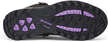 Черевики туристичні жіночі Columbia Newton Ridge Plus Wanderstiefel, Коричневий (Cordovan x Crown Jewel), 37 EU