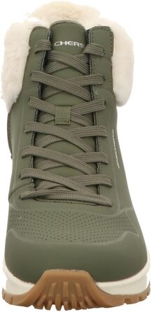 Черевики-кросівки Skechers Street UNO Rugged Fall Air, оливковий колір, штучне хутро, 40 EU