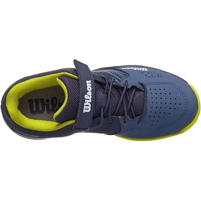 Тенісне взуття Wilson Kinder KAOS для дітей, унісекс, блакитний колір, розмір 28.5 EU, збірка Китай/Індія