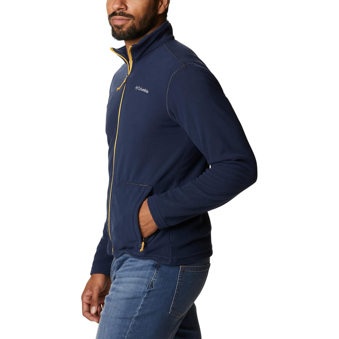 Чоловіча флісова куртка Columbia Fast Trek Light Full Zip, темно-синя (Collegiate Navy), розмір L