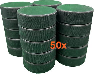 Офіційна шайба для хокею Gufex 50, IIHF, преміум-якість, ev-goodies.de
