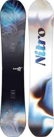 Жіноча сноуборд-дошка Nitro Lectra Leaf 152 см, All Mountain, Directional Twin, для початківців, камбер Cam-Out, 2025