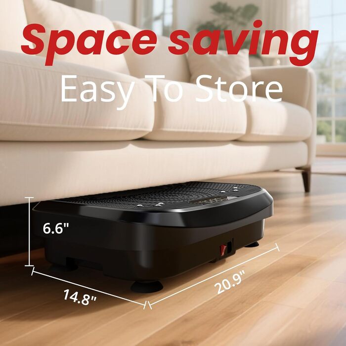 Платформа для вібраційного тренування MOMODA 2026 - для схуднення та спалювання жиру, 120 рівнів швидкості, для жінок та чоловіків