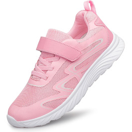Дитячі кросівки Raoendis для хлопчиків та дівчаток - спортивні, для занять у залі, легкі, з дихаючим матеріалом (29 EU, Рожевий)