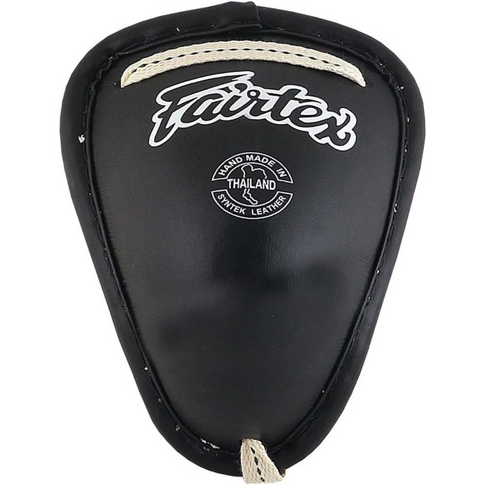Захист паху Fairtex для муай-тай, сталевий, чорний, суспензорій
