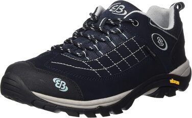 Чоловіче трекінгове взуття Brütting Mount Crillon Low Outdoor, 45 EU, темно-синій, сірий