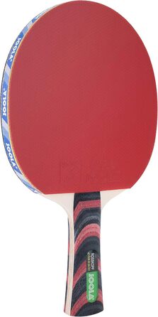JOOLA ROSSKOPF Classic ракетка для настільного тенісу ITTF, професійна, дерево Compwood, губка 2,0 мм + 12 білих тренувальних м'ячів 40 мм