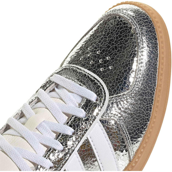 Жіночі кросівки adidas Breaknet Sleek (40.5 EU, сріблястий/білий, пісочна підошва)