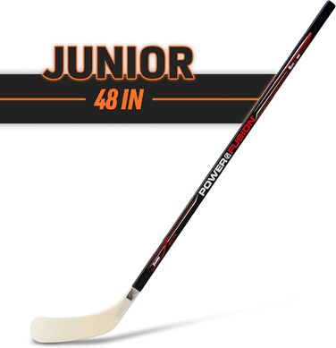 Дитяча вулична ключка для хокею Franklin Sports NHL Power Fusion, 48 дюймів, ліва