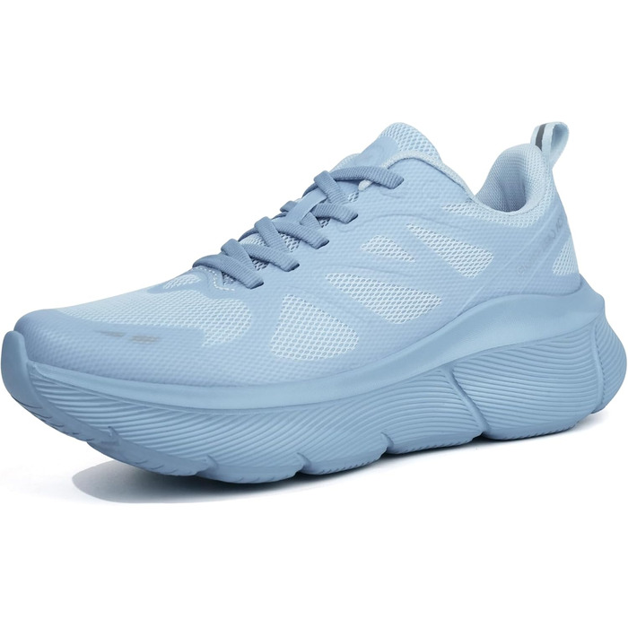 Жіночі кросівки Hawkwell Cloud Zero для ходьби та тенісу, з амортизацією, дихаючі, для спорту, фітнесу, тренувань, бігу, з антиковзкою підошвою, для медичних цілей (40 EU, Синій)