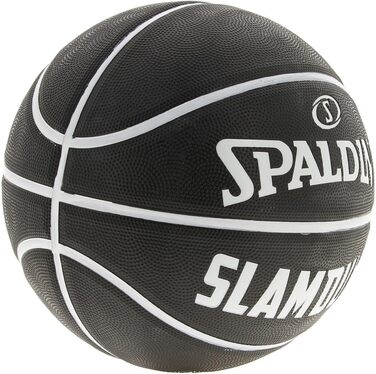 Баскетбольний м'яч Spalding Slam Dunk №7, чорний, для дорослих