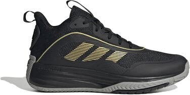 Чоловічі кросівки Adidas Own The Game 3, 42 EU, чорний/золотий/сірий