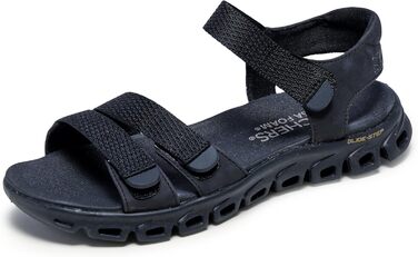 Спортивні сандалі Skechers Glide-Step Count On Me для жінок (39 EU, чорний)