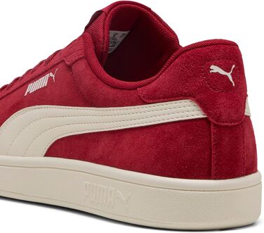 Кросівки Puma Smash 3.0 LS унісекс (44.5 EU, Dark Crimson Warm White)