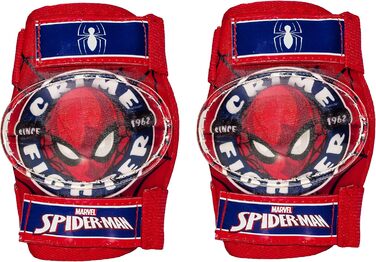 Дитячий комплект захисту Spider-Man: наколінники, налокітники, велорукавички, з іменем, для дітей 4-12 років, alles-meine.de GmbH