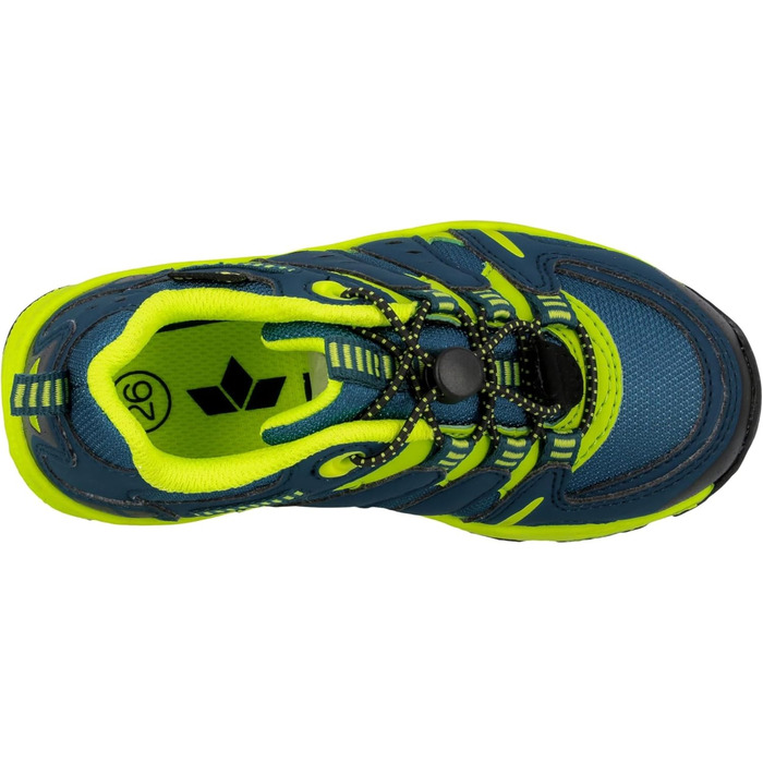 Дитячі трекінгові півчеревики Lico Fremont для хлопчиків та дівчаток, Petrol Lemon, розмір 30 EU