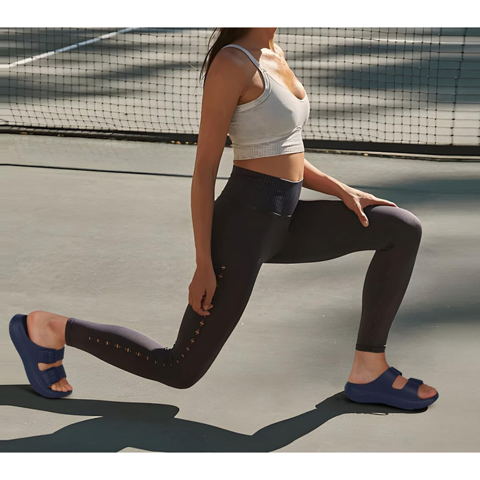 Жіночі сандалії KuaiLu для відновлення, спортивні слайдери з підтримкою склепіння стопи, ортопедичні, проти плоскостопості, для літа, синій, 41 EU