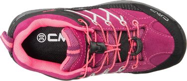 Дитячі низькі трекінгові черевики CMP Rigel Low Shoes WP, 28 EU, Berry Pink Fluo