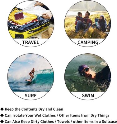 Водонепроникна сумка Uncle Paul 2L Orange - для каякінгу, риболовлі, кемпінгу та водних видів спорту