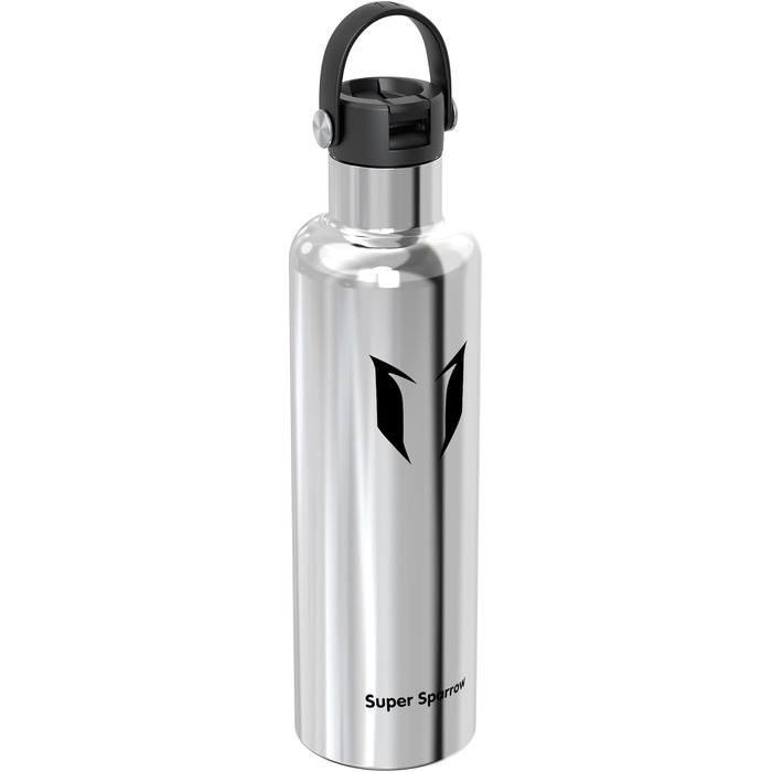 Термопляшка Super Sparrow з нержавіючої сталі 1.2л з соломинкою - FlipFlow, BPA-Free. Для спорту, подорожей, школи, активного відпочинку
