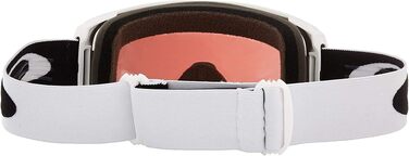 Гірськолижні окуляри Oakley Line Miner XM PRIZM для вузьких облич (розмір M, Matte White / Prizm Torch Iridium)