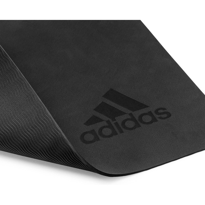 adidas Преміум йога-мат 5мм, нековзкий, без ПВХ, для йоги та пілатесу