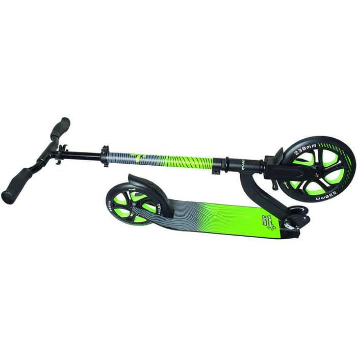 Алюмінієвий самокат muuwmi Pro, колеса 230/205 мм, ABEC 7, регульований, XL-дека, BMX-руль, сертифікат GS