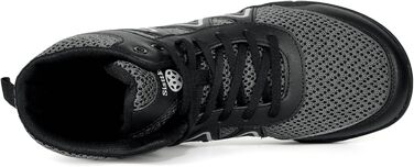 Чоловічі борцівки, боксівські туфлі, фітнес-кросівки, підошва Zero-Drop, синьо-зелені (46 EU, широкі, темно-сірі)