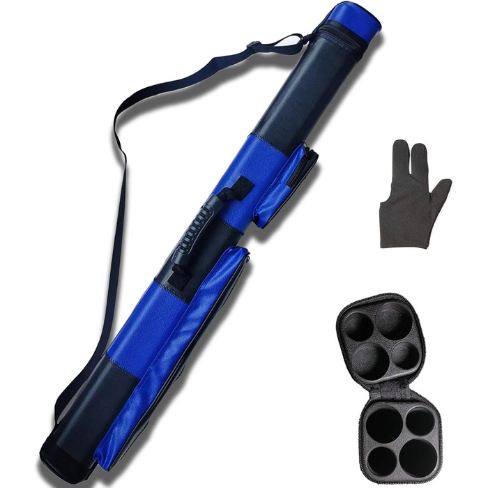 Чохол для більярдного кия Hartschalenkoffer C09-blau (2 шт.)