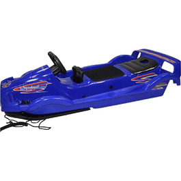 Сніголюб Alpen Gaudi Double Race - двомісний бобслей, блакитний, 114 x 55 x 28 см