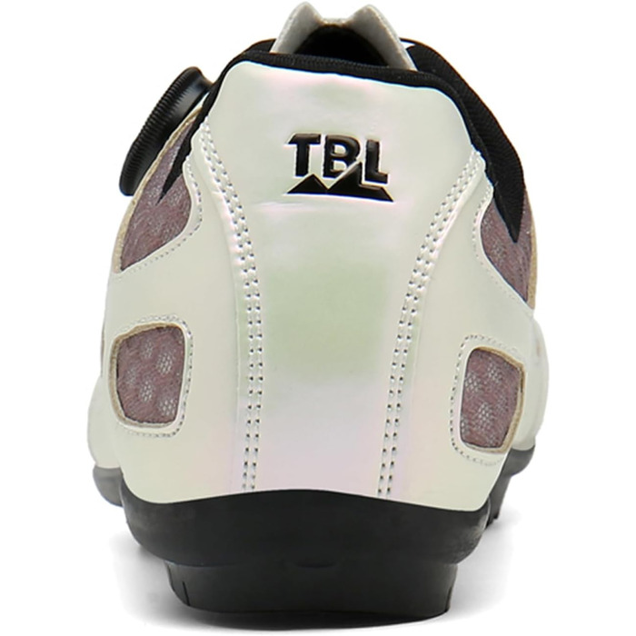 Чоловічі велосипедні туфлі для MTB та шосе, без засуву, срібного кольору (47 EU)