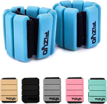 Набір регульованих важелів на зап'ястя Fizyo (2 шт.) - 225г для йоги, танців, пілатесу, кардіо