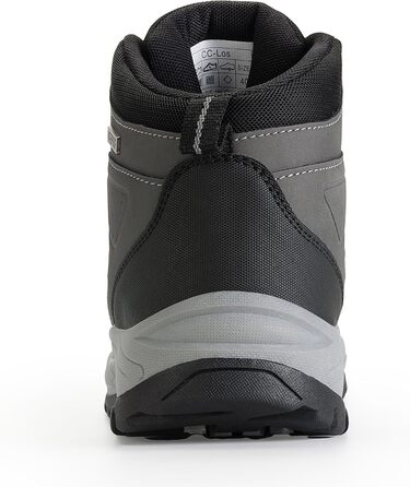 Жіночі водонепроникні трекінгові черевики CC-Los - чорний колір, розмір на пів розміру більший