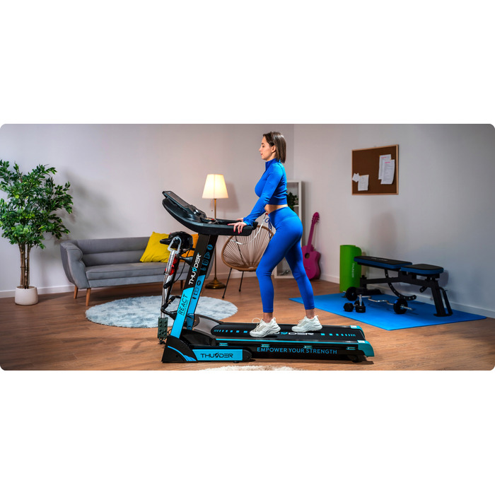 Електрична бігова доріжка Thunder REACT-DS до 160 кг
