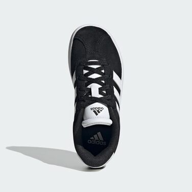 Дитячі фітнес-кеди Adidas VL Court 2.0 (30.5 EU, чорний/білий/чорний)