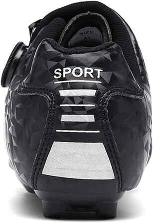 Велосипедні шкарпетки Radsport: чоловічі та жіночі шкарпетки для шосе та MTB велосипедів, антиковзаюча підошва, дихаючі, SPD, білі (41 EU, вузька колодка, чорний)