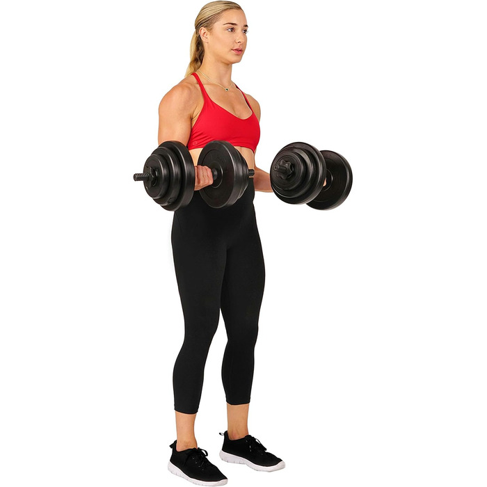 Набір гантелей Sunny Health & Fitness 18 кг, вінілові, універсальний розмір
