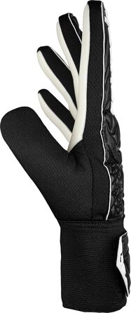 Воротарські рукавички Reusch Attrakt Starter Solid Junior (Чорні, Розмір 5) для дітей та підлітків | Зчеплення, стабільність, тренування, Kunstrasen/Naturrasen/Hartplatz