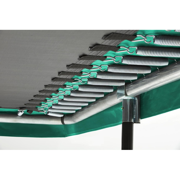 Батут Salta Comfort Edition прямокутний, 153 x 214 см, зелений