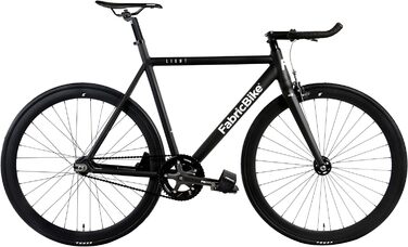 Велосипед FabricBike Light фіксований, синглспід, алюмінієва рама 28'', матовий чорний, розмір L-58см