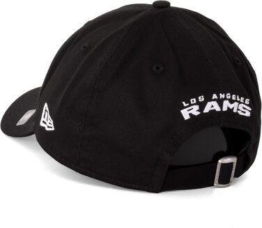 Кепка New Era 9FORTY MLB Los Angeles Rams чорна, універсальний розмір