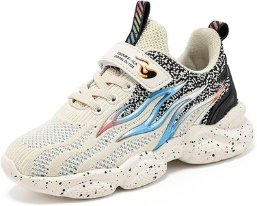 Дитячі кросівки для активного відпочинку: легкі, зручні, дихаючі. Підходять для хлопчиків та дівчаток, розмір 28-39 EU, білі.