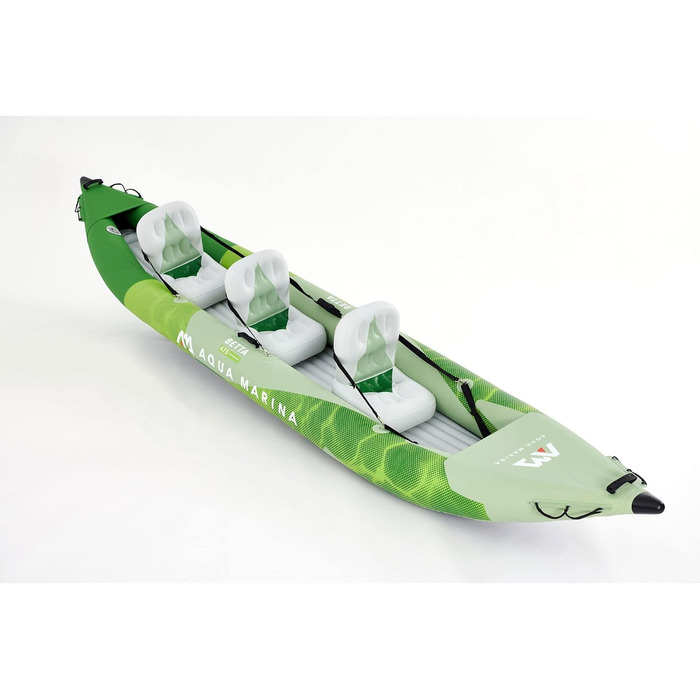 Надувний каяк Aqua Marina Betta 475 см для 2-3 осіб, комплект для туризму, човен-каное, преміум якість