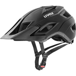 Велошолом UVEX Access для MTB, універсальний, регульований розмір 57-62 см, чорний матовий, оптимізована вентиляція для чоловіків і жінок