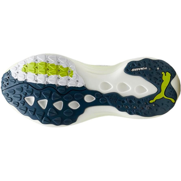 Кросівки для бігу PUMA Softride Symmetry Road - унісекс, 44.5 EU, білий/блакитний/лимонний