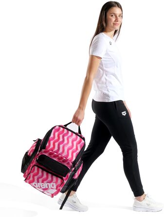 Рюкзак для басейну Arena One Go 45L Ripple Рожевий