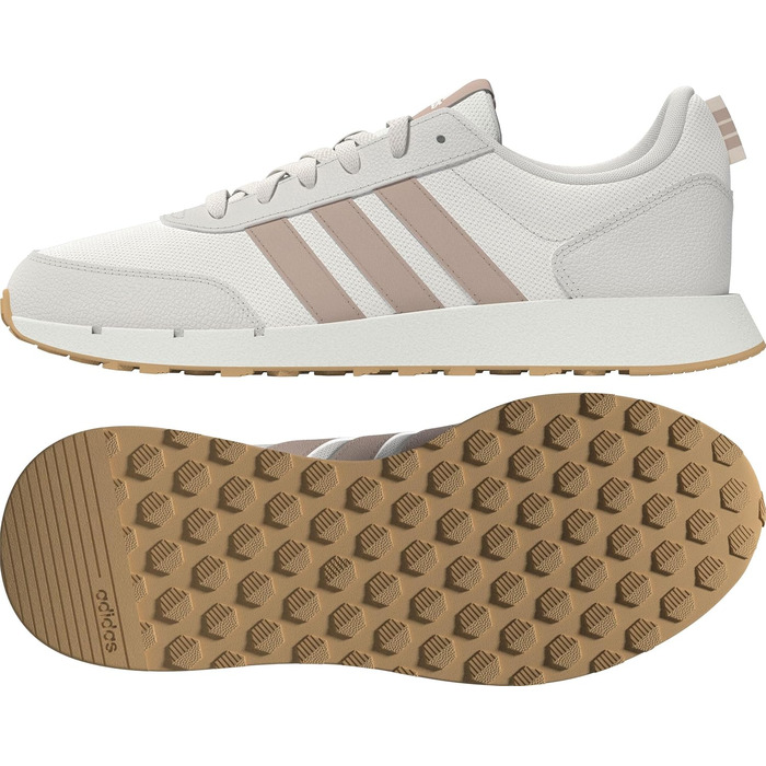 Жіночі кросівки Adidas Run 50s (44 EU, Off White Wonder Taupe Gum 3)