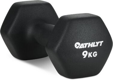 Гантелі Athlyt неопренові 2 x 9 кг для фітнесу